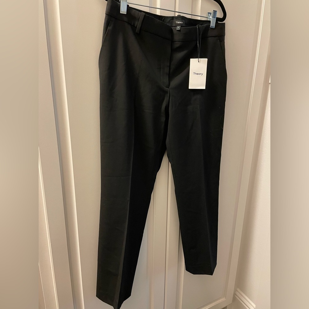 THEORY TREECA 2 CLASSIC SUIT BLACK PANT NWT